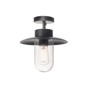 Molat Plafonnier anthracite lampe d'écurie slv plafonnier