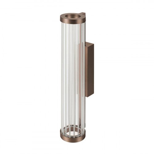 SLV Quimera applique murale cuivre foncé verre