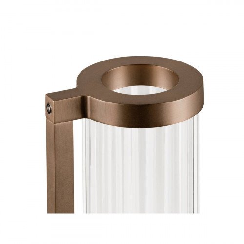 SLV Quimera applique murale cuivre foncé verre