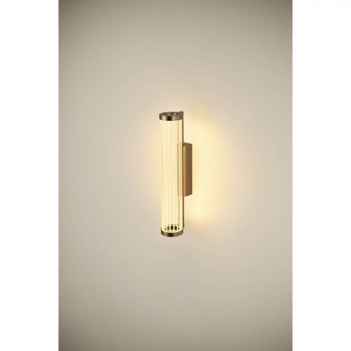 SLV Quimera applique murale cuivre foncé verre