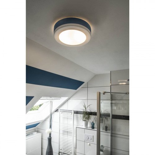 Plafonnier Plastra 105 (148001) blanc 2 x E27 de SLV | Nostalux.fr