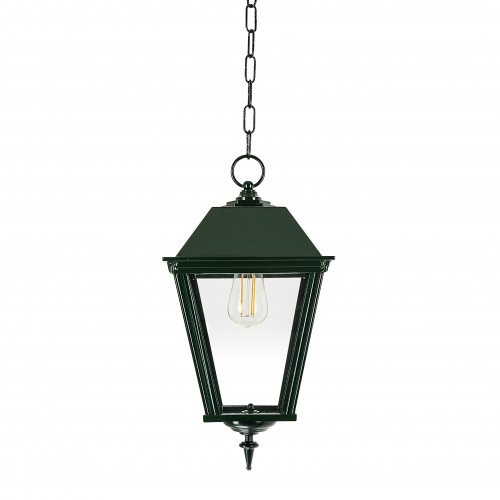 Lampe d'extérieur suspendue à chaîne K6C (1482) avec lanterne carrée