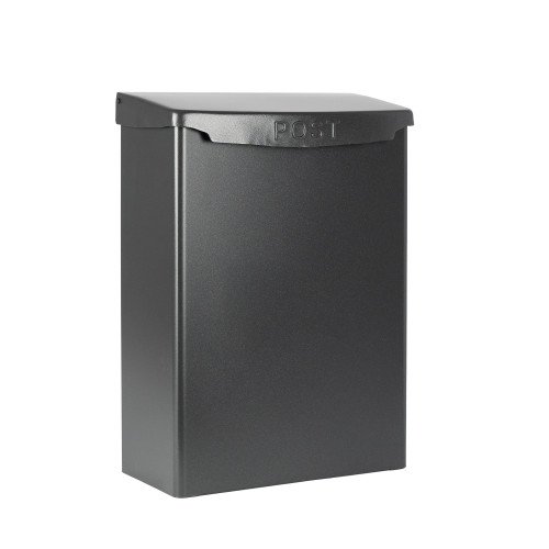 Boîte aux lettres B32 murale anthracite aluminium moderne