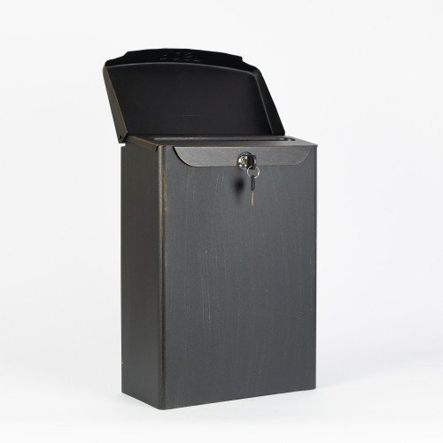 Boîte aux lettres B32 murale bronze aluminium moderne