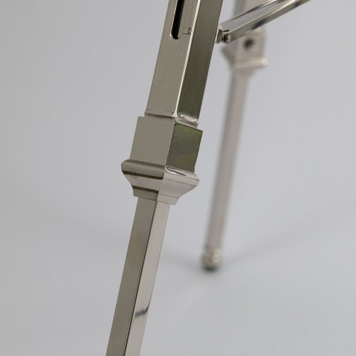 lampe en laiton couleur nickel antique avec une douille E27