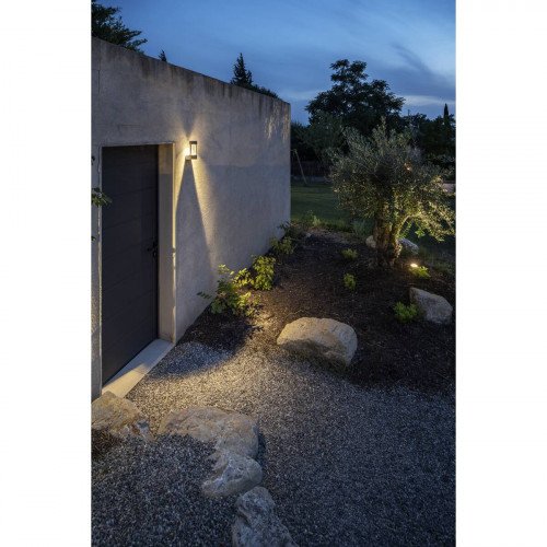 Applique murale montante d'extérieur Slots Wall (231805) anthracite LED | Nostalux.fr
