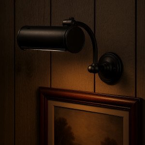 lampe en laiton noir antique avec douille E14