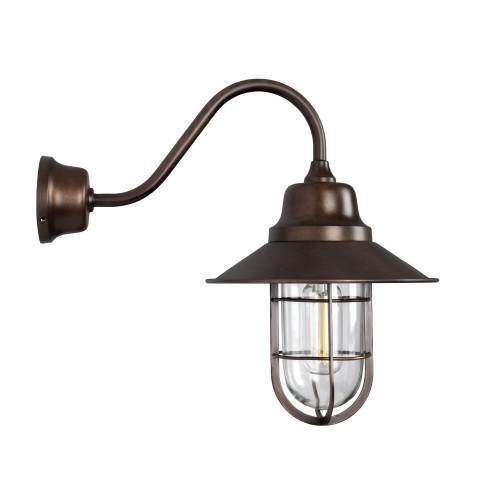 Col de cygne Vermont (30102) applique d'extérieur murale pendante