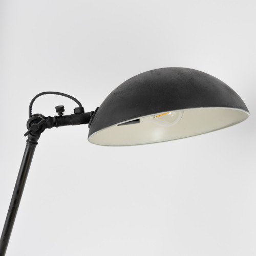 lampe en laiton couleur noir antique avec une douille E27