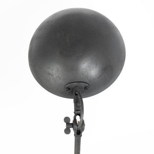 lampe en laiton couleur noir antique avec une douille E27