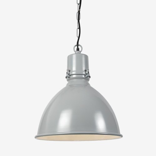 lampe en laiton couleur anthracite antique avec culot E27