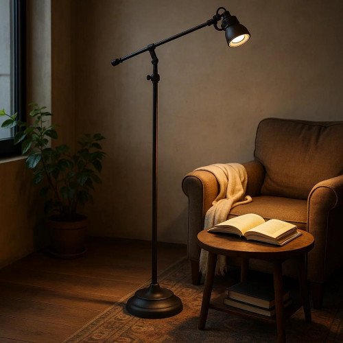 Lampe de lecture sur pied Kody Nostaluce Nostriel - Nostalux
