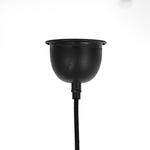 Lampe suspendue noir antique Dakota (30332) Nostaluce | Nostalux.fr