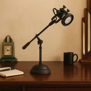 Lampe de table Prescott Noir antique