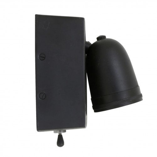 lampe en laiton noir antique avec douille GU10