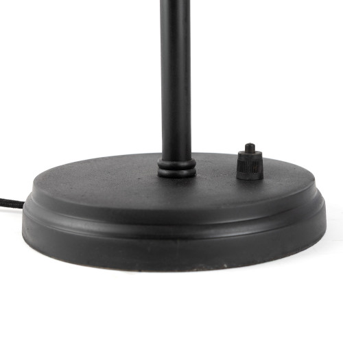 Lampe de table noire Auriol | Nostalux.fr