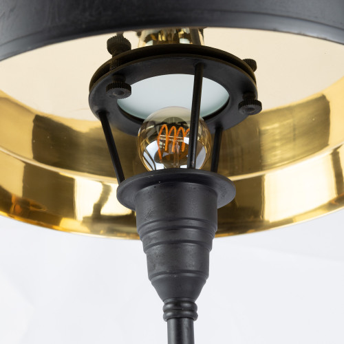 Lampe de table noire Auriol | Nostalux.fr