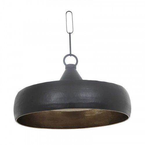 lampe en laiton couleur noir antique avec une douille E27