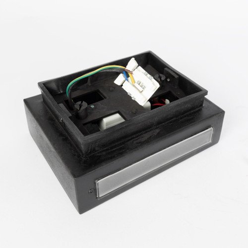 lampe en laiton couleur noir antique avec une douille E27