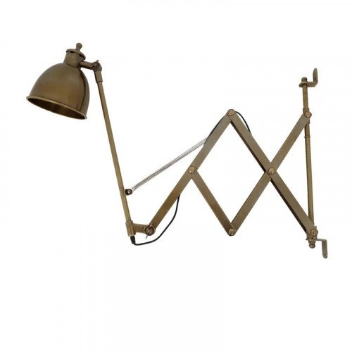 lampe en laiton couleur laiton antique avec une douille E27