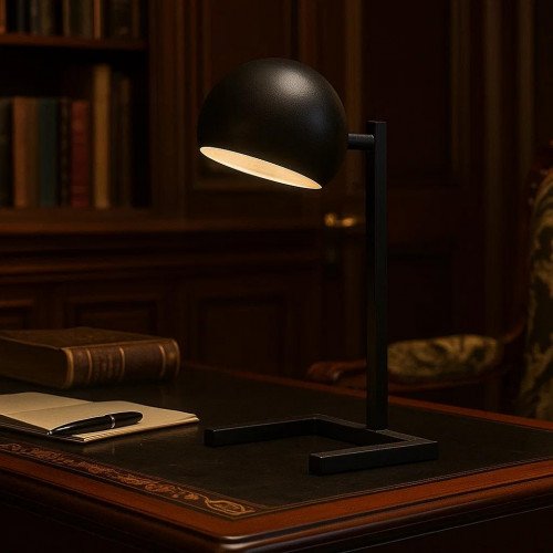 lampe en laiton noir antique avec douille E14