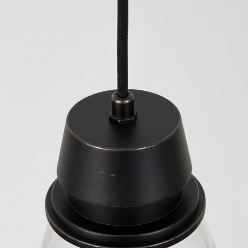 lampe en laiton noir antique avec douille E14