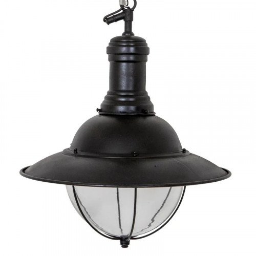lampe en laiton couleur noir antique avec une douille E27