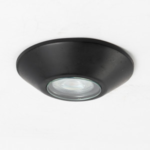 lampe en laiton noir antique avec douille GU10