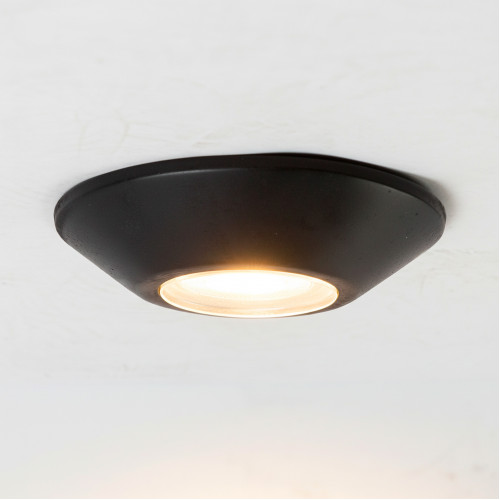 lampe en laiton noir antique avec douille GU10