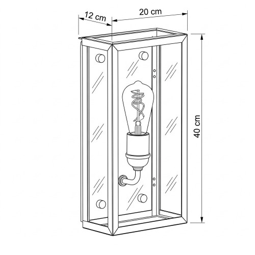 lampe en laiton de couleur laiton antique avec un raccord E27