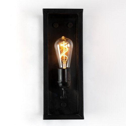 lampe en laiton couleur bronze antique avec une douille E27