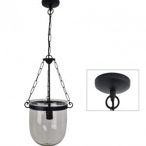 lampe en laiton noir antique avec douille E27