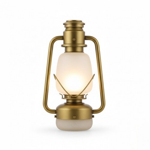 lampe en laiton couleur laiton antique avec une douille E27