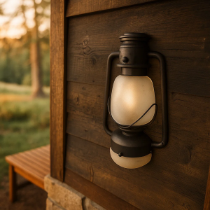 lampe en laiton couleur noir antique avec une douille E27