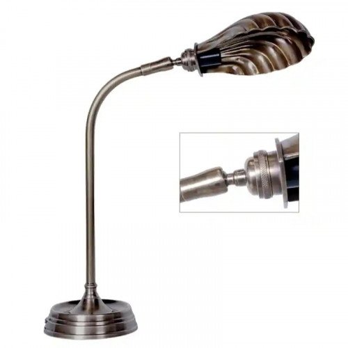 lampe en laiton couleur laiton antique avec culot E27