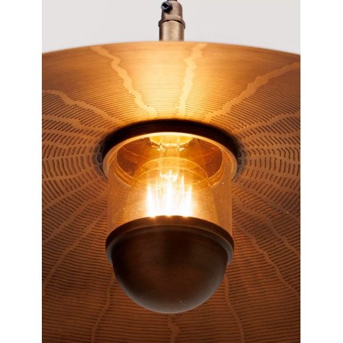 lampe en laiton couleur laiton antique avec culot E27