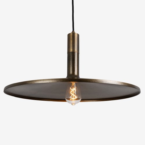 lampe en laiton couleur laiton antique avec culot E27