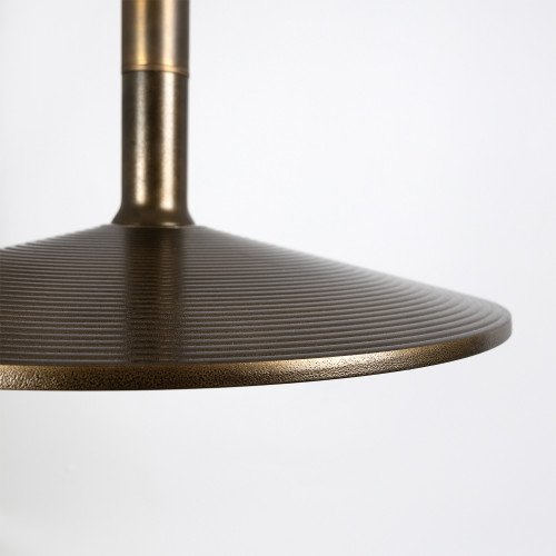 lampe en laiton couleur laiton antique avec culot E27