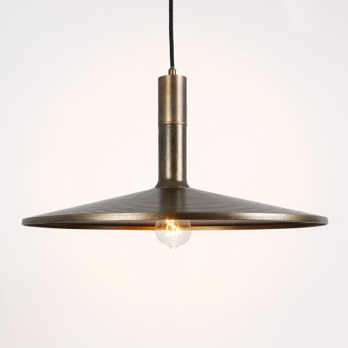 lampe en laiton couleur laiton antique avec culot E27