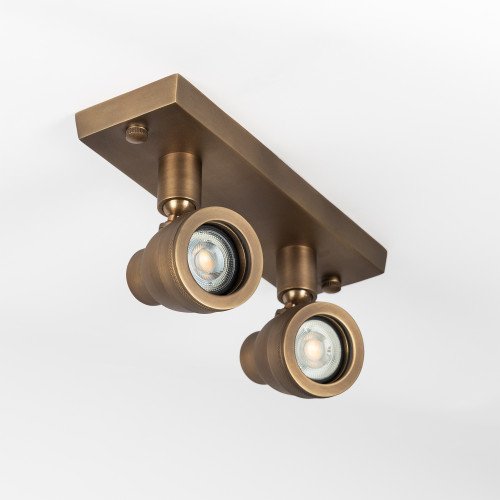 Double spot Indigo Swirl (31171)  bronze antique | Nostalux.fr