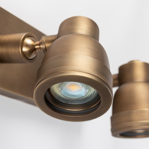 Double spot Indigo Swirl (31171)  bronze antique | Nostalux.fr
