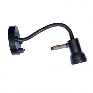 lampe en laiton couleur noir antique avec douille GU10