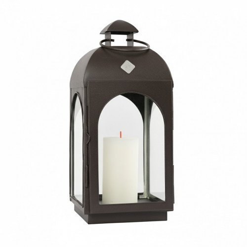 Capri photophore lanterne Anthracite Small