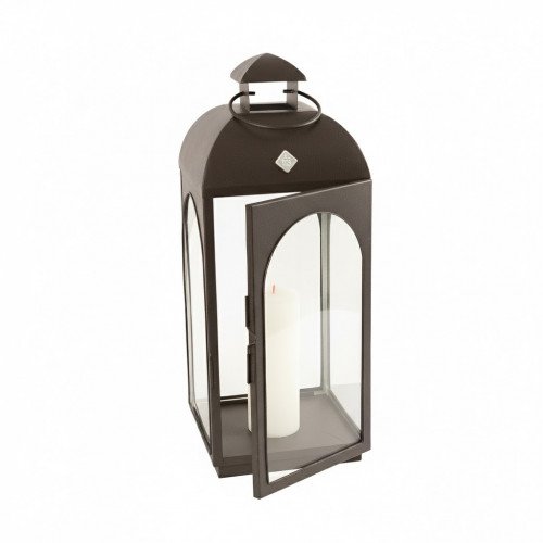 Capri photophore lanterne Anthracite Medium