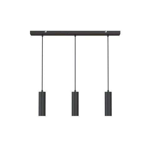 Calex Suspension 3 Lumières GU10 noire