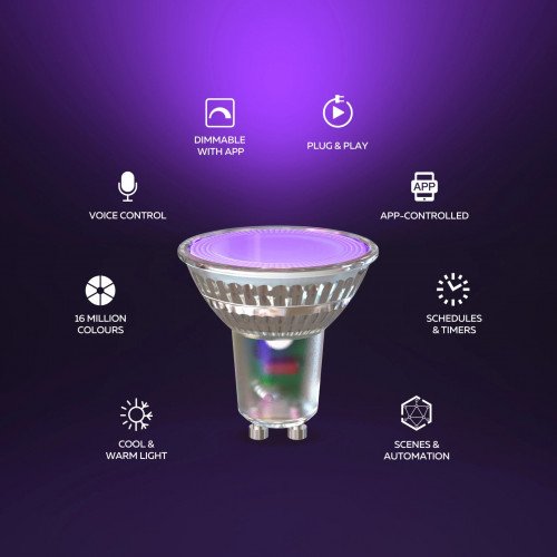 LED source lumineuse Calex SMART WiFi pour intérieur et extérieur