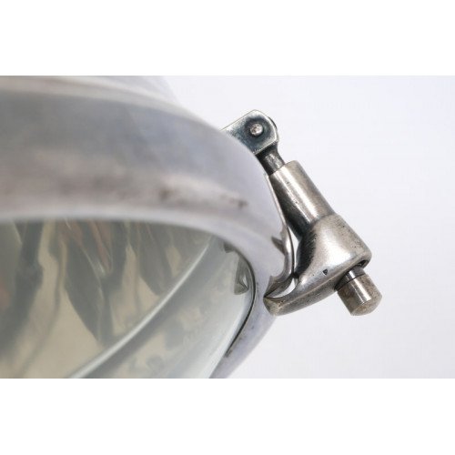 Lampe à suspension sur chaîne Albion (50098) argent antique sélection Industrial & vintage Albion - Nostalux.fr