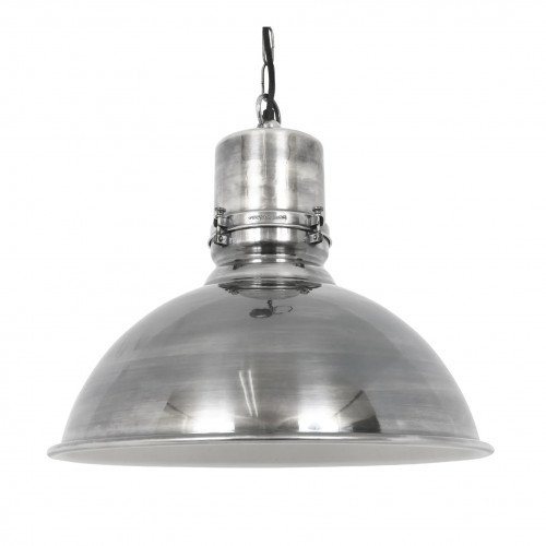 lampe en laiton couleur argent antique avec raccord E27