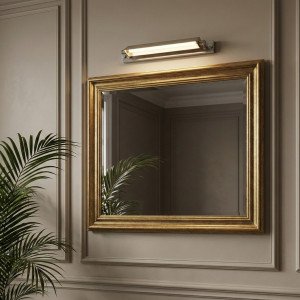 lampe en laiton couleur argent antique avec douille E14