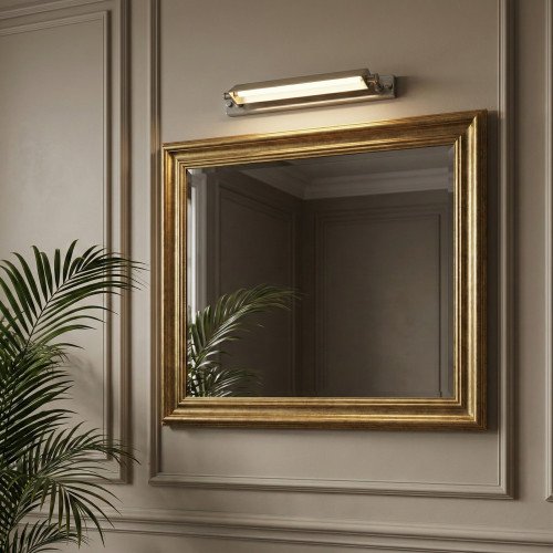 lampe en laiton couleur argent antique avec douille E14